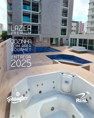 Edifício Real Paradise, 4 suítes, 3 vagas, Umarizal, Belém PA