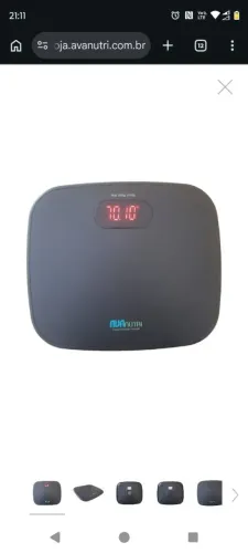 Balança digital avanutri