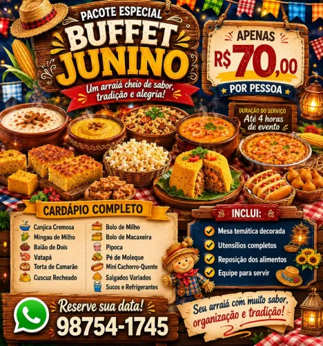 Buffet junino 