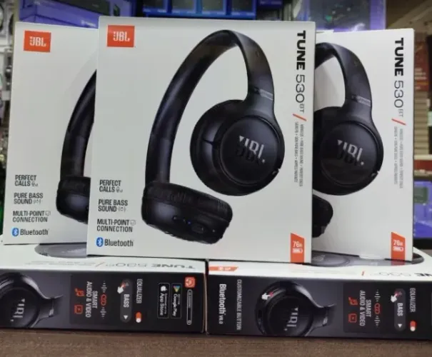 Headphone JBL 530BT | Sem Fio | USB-C | Preto | Lacrado