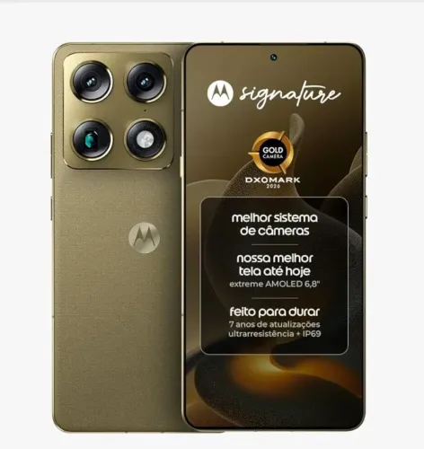 Motorola Signature 512gb 24gb ram Verde