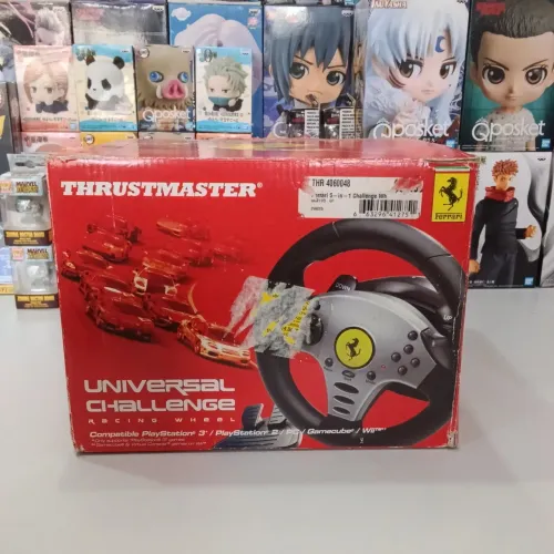 Vendo Volante com pedais THRUSTMASTER compativel com Ps2,Ps3,Pc,GameCube,Wii Semi novo