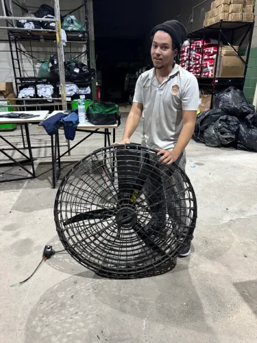 Ventilador Industrial Ventisol  Parede 1 metro 220v 3 velocidades