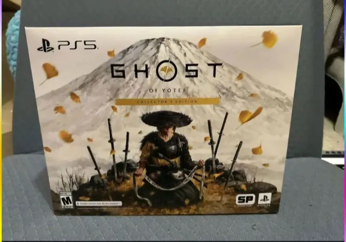Ghost of yotei edição de colecionador sem jogo