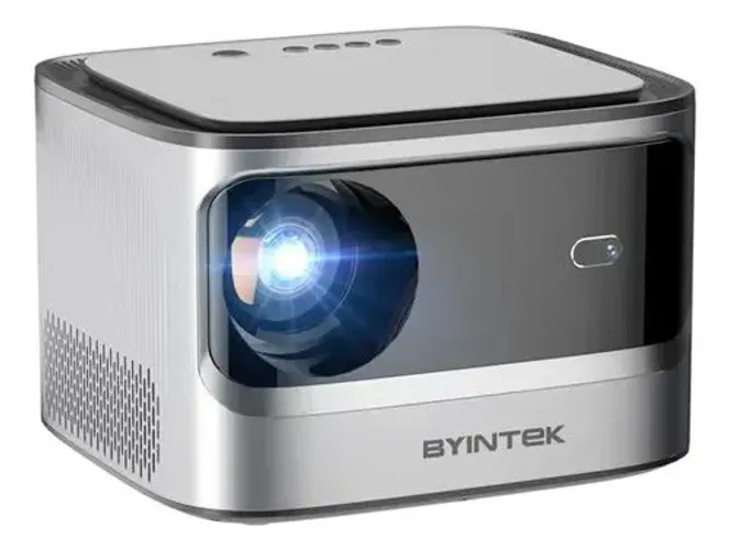Projetor Byintek X25 + tela reflexiva 