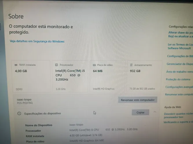 Computador completo 