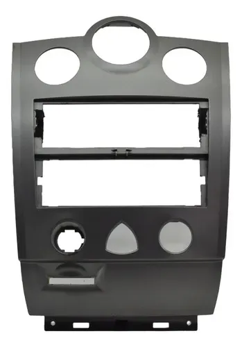 Moldura Radio Painel Central Megane 2011 Original Cinza
