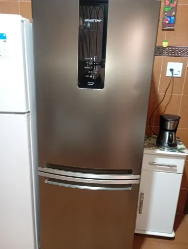 Geladeira/Refrigerador Brastemp Frost Free Duplex 447L BRE57AKANA20<br>
