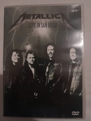 DVD Metallica Live in San Diego original