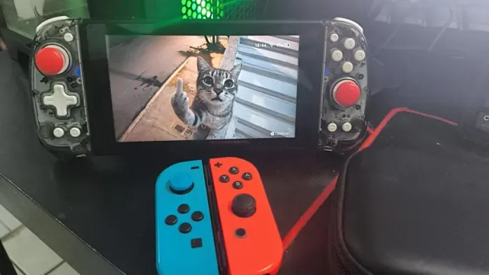 NINTENDO SWITCH V2 DESBLOQUEADO COMPLETO