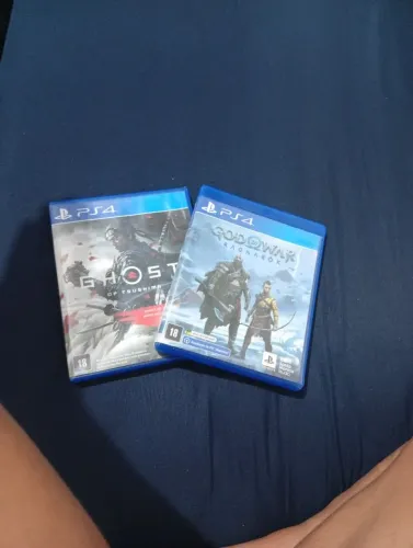 DOIS JOGOS GHOST OF TSUSHIMA E GOD OF WAR RAGNAROK NO PRECINHO CUIDAAA!!!!