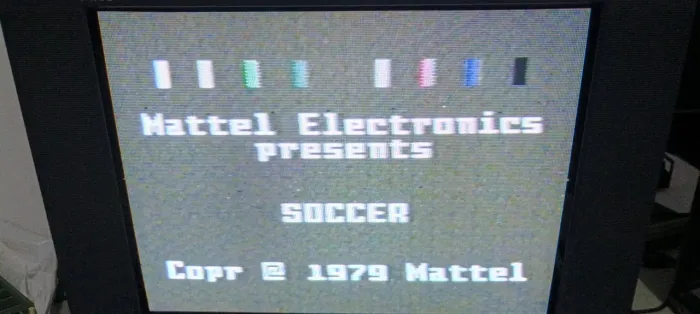 Intellivision Futebol Soccer N1082
