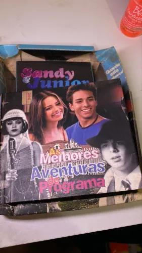 Sandy e Junior - As melhores aventuras VHS e livreto