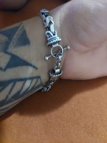 Pulseira de prata peruana