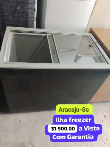 ILHA FREEZER GELOPAR 