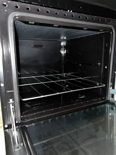 Fogão de piso 4 bocas preto fosco mueller MFI4BB