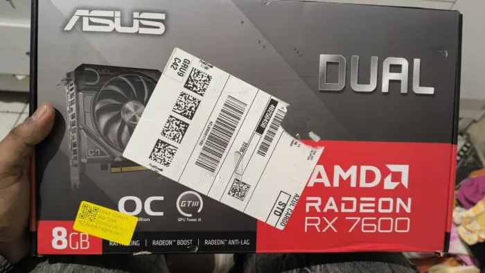 Placa de vídeo Rx7600