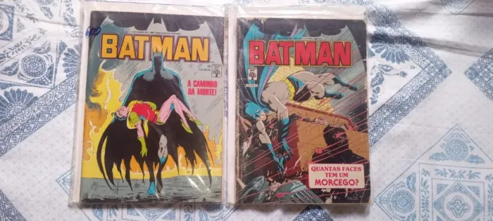 HQ Batman editora abril 1988 formatinho vol: 15,16