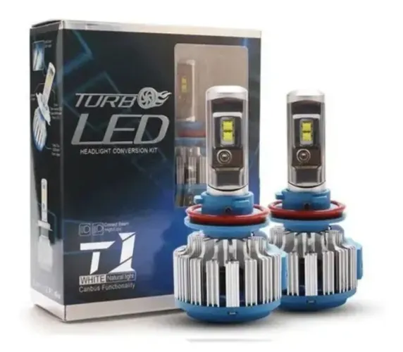 ? Farol de LED H11/T1 Turbo - 70W - 7000LM