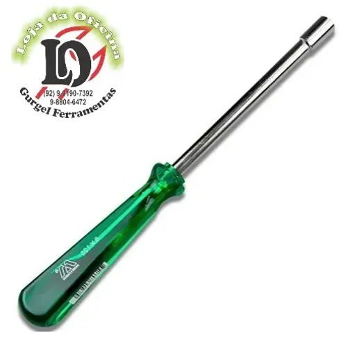Chave canhão vazado 13mm x 125mm