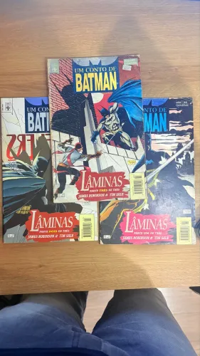 HQ Batman: Lâminas (Minissérie Completa 1 a 3)