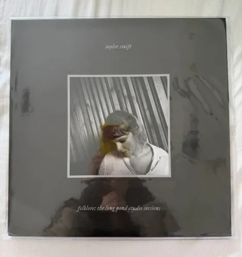 Vinil duplo folklore Long Pond Taylor Swift versão chinesa