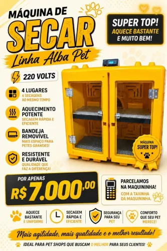 Máquina de secar USADA 220W