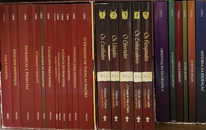 Coleção de livros ellen white