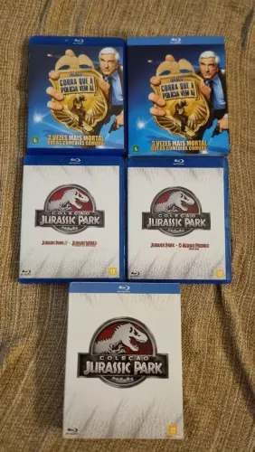 Lote de blu-ray