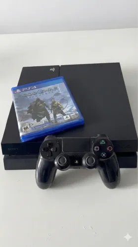 PS4 COM 1 CONTROLE + JOGOS