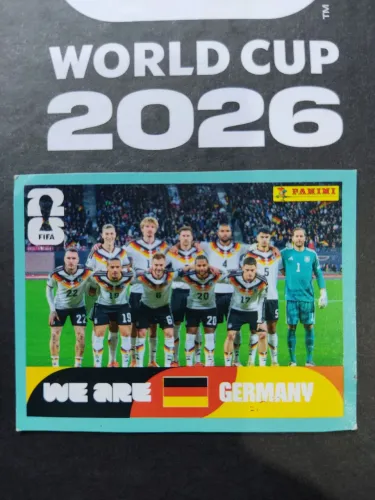 Figurinha GER 13 - Seleção Alemanha