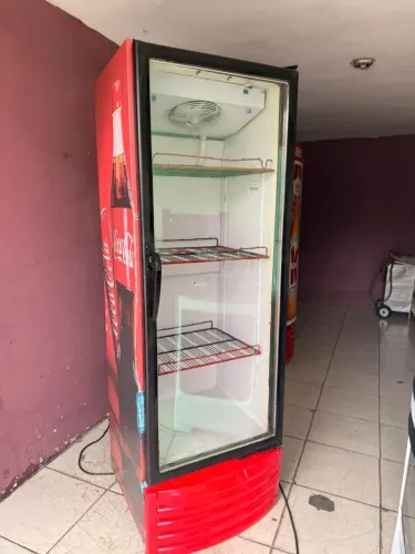 Geladeira expositora metalfrio 127v com digital ENTREGO
