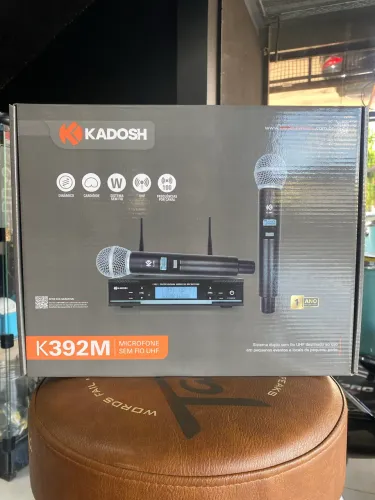 MICROFONE SEM FIO KADOSH