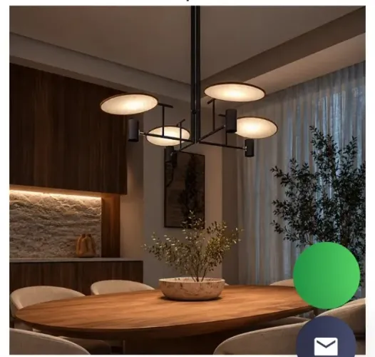 Lustre Pendente FoxLustres Ref. 1302 - NOVO, Nunca Instalado