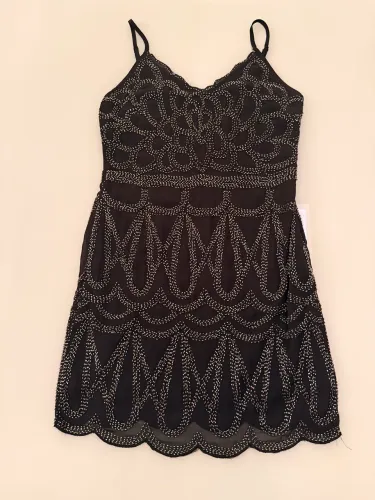 VESTIDO PRETO DE RENDA | TAM. 38 | ELEGANTE E SOFISTICADO