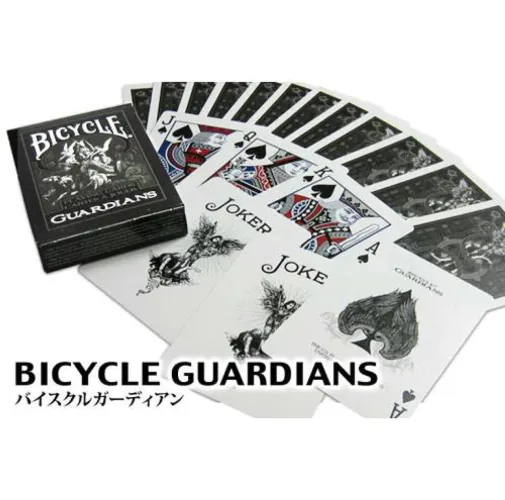 Cartas de baralho personalizadas: Guardians direto do Japão. 