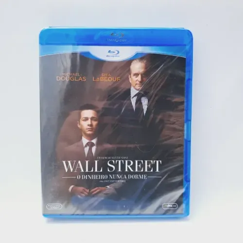 Wallstreet O Dinheiro Nunca Dorme Blu-ray Lacrado E Original
