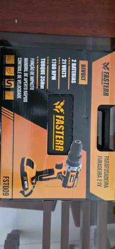 Furadeira Parafusadeira Fasterr 21V