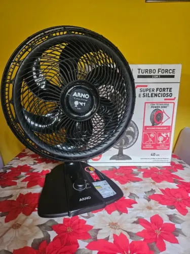 ventilador arno turbo force 40cm novo