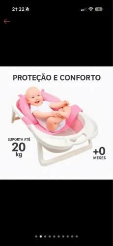 Rede de proteção pra banheira nova