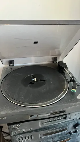 Som Mini sSystem Sony LBT-A10 com toca-disco