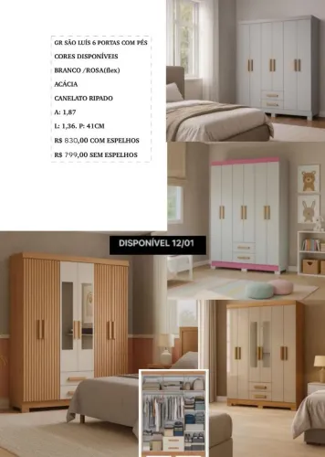 Guarda roupa de solteiro