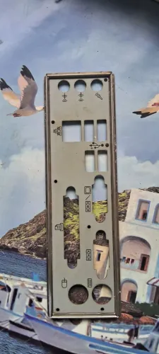 espelho de placa-mãe positivo