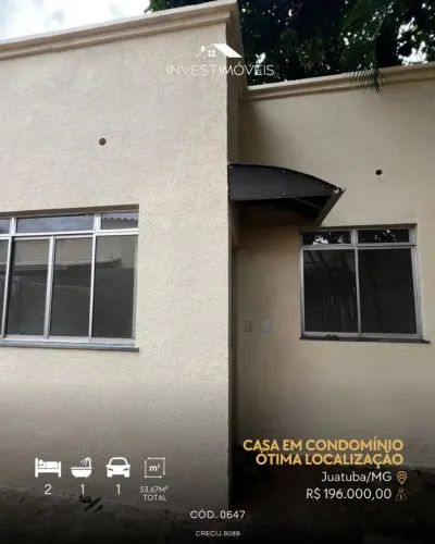 Casa a venda em Juatuba 