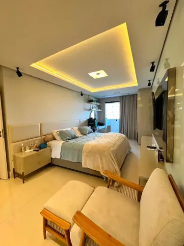 AB| Apartamento no Ed. José Gonçalves | Península | Vista Mar | Porteira fechada