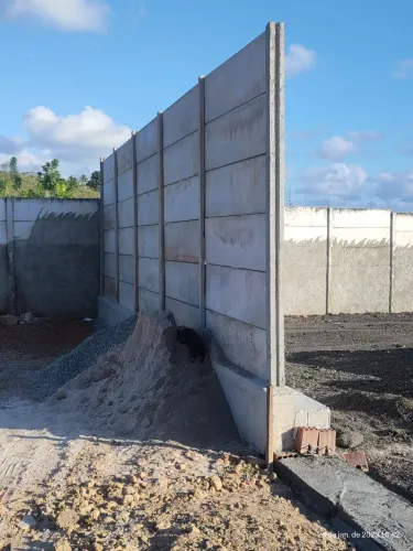 Muro pré moldado 
