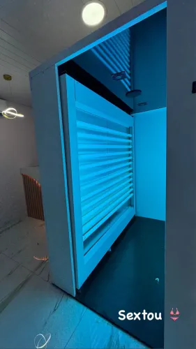 Túnel duplo para bronzeamento artificial 