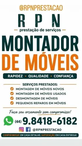Montador de móveis e reparos