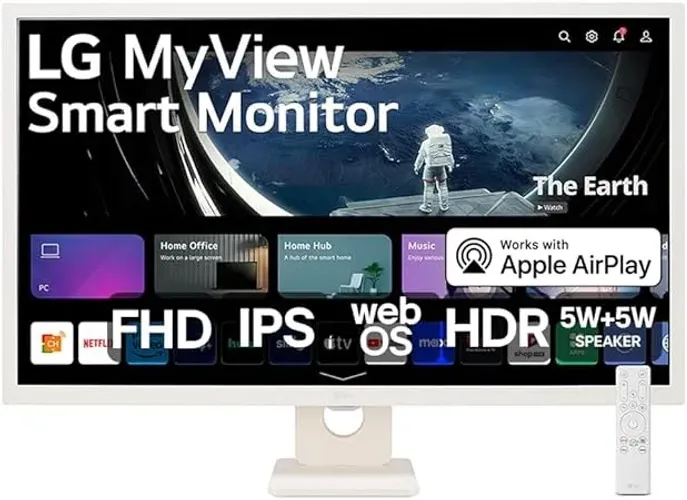 Monitor Smart LG MyView 32'' IPS FHD WebOS 60Hz