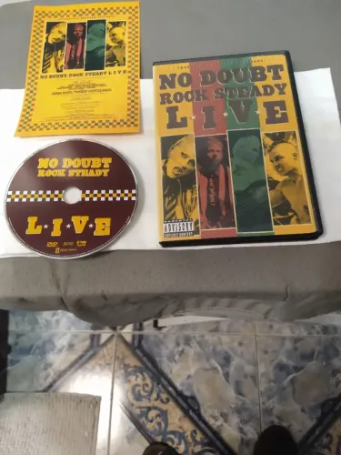 DVD No Doubt Rock Steady Live - Importado